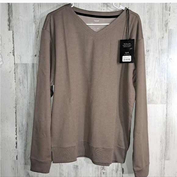 YaJoe No Sweat Shirt In Heather sandstone - Picture 2 of 7